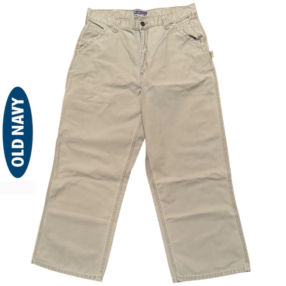 NEW 90's Men’s Original Straight Built-In Flex Carpenter Jeans Size 36x30 RARE‼️ - Picture 4 of 10